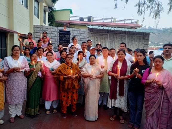 Candle March in Bageshwar