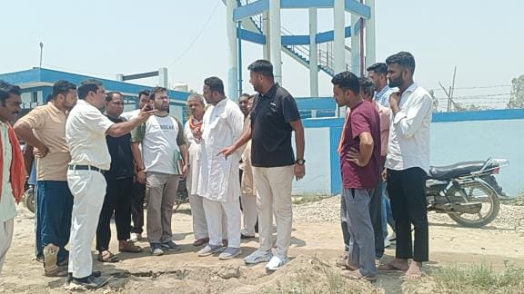 Uproar over the repair of roads dug up by JJM