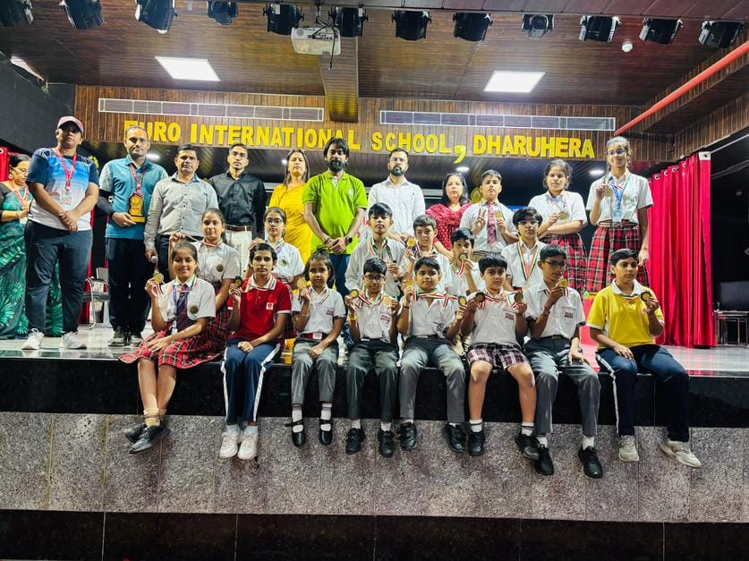 Euro International School team first in chess competition