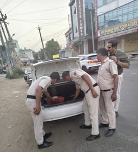 Challans were issued to 162 vehicles violating traffic rules