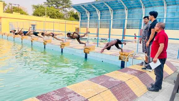 Four players selected for state level swimming competition