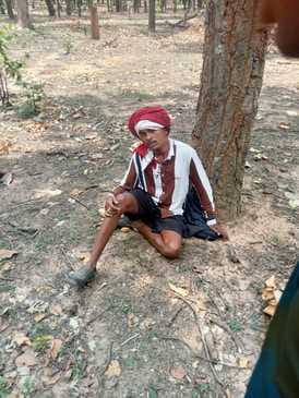 घायल युवक