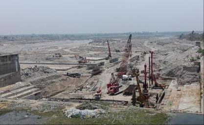 Hathinikund which provides water to four states is in danger, construction work has started to save it