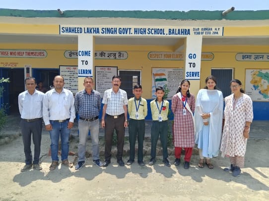 The exam result of Balahra school was commendable