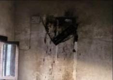 A short circuit caused a fire in the house, goods worth lakhs burnt