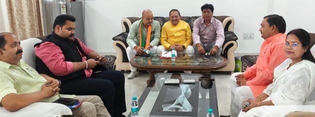 BJP leaders made strategy for CM's program