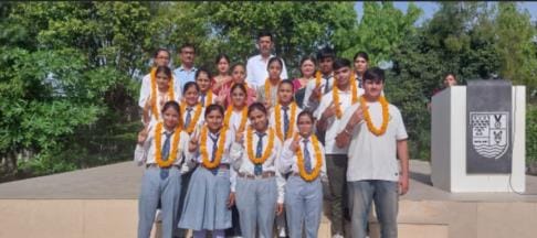 The result of class 10th and 12th examination was 100%