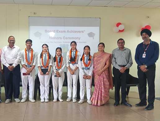 Honoring the meritorious students...shared the secret of success