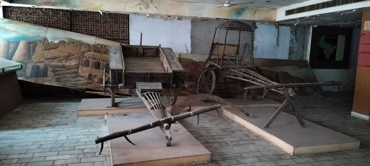 The museum is suffering from poor condition, there is fear of heritage being damaged