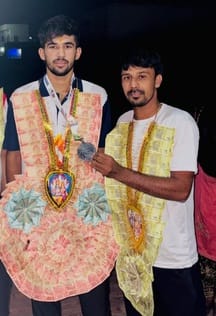 Yashvinder won silver medal in Khelo India Youth Boxing Games, welcomed