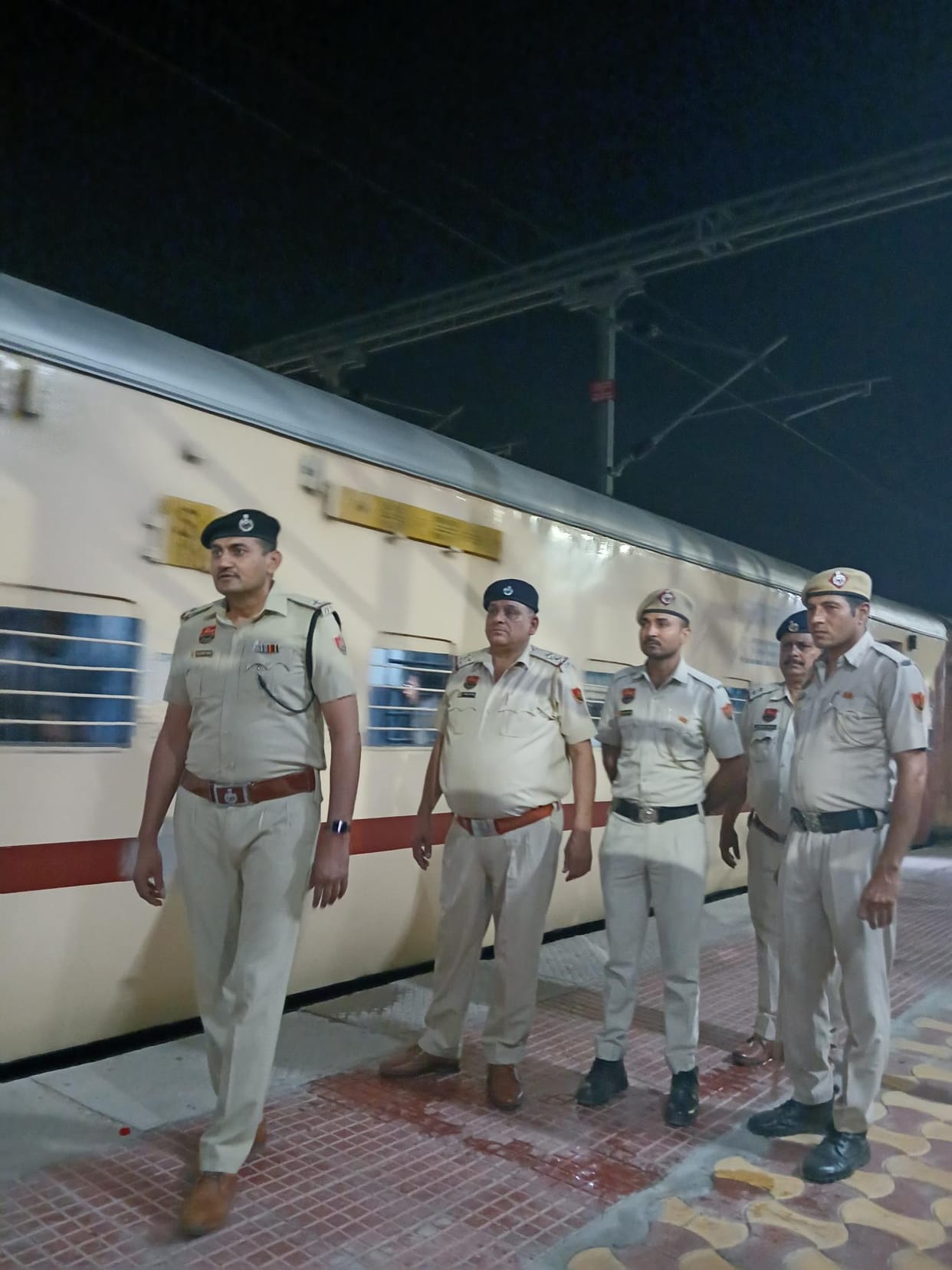 Police conducted checking campaign at railway station