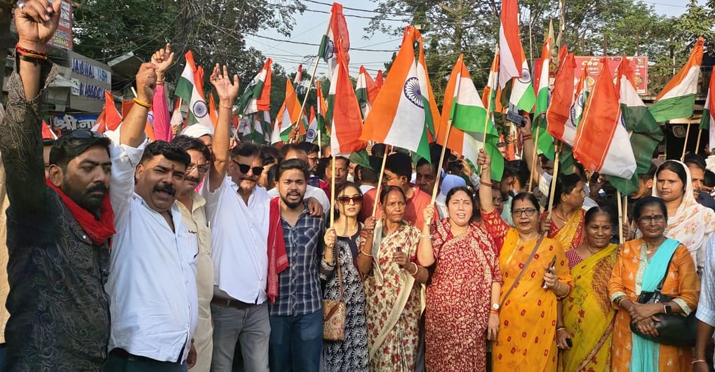 Bharat Shaurya Tiranga Yatra organized in honor of the army