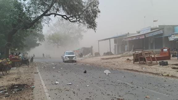 Dust storm in Terai, heavy rain in many areas