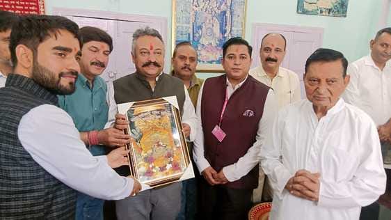 We will not let there be any shortage of budget in the development work of Bajreshwari temple: Rohit