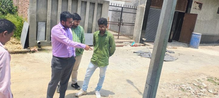 After laying the drinking water line, SDM became strict regarding the uprooted street, instructions to repair it soon