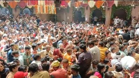 Braj Sanskriti Shodh Sansthan raised questions on the construction of the corridor, sent a 12-point letter to the Chief Minister