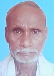 The body of an old man was found hanging from the ceiling hook
