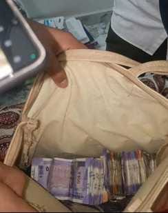 Smuggler selling ganja caught red handed he smuggling by taking salary from his maternal uncle and aunt