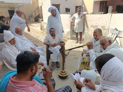 Members of Kisan Sabha launched a membership drive