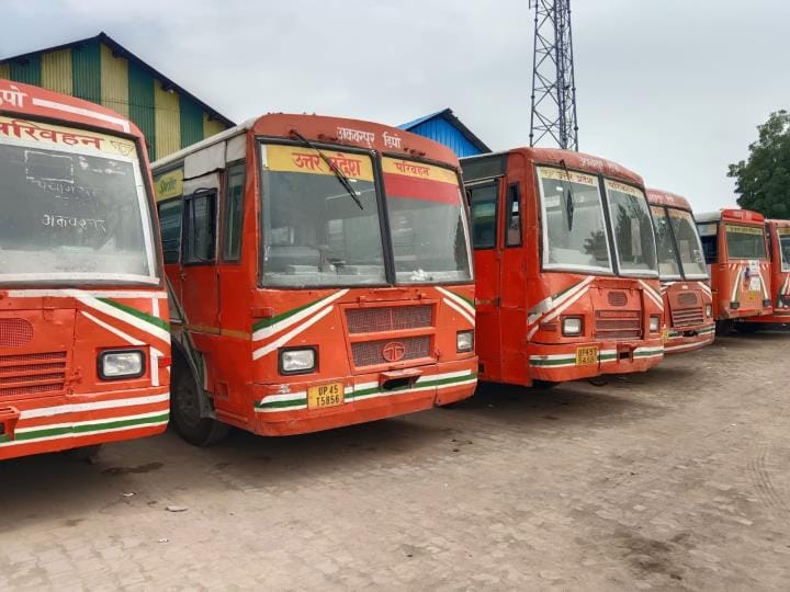 Bus service could not be started for Jhansi and Chitrakoot