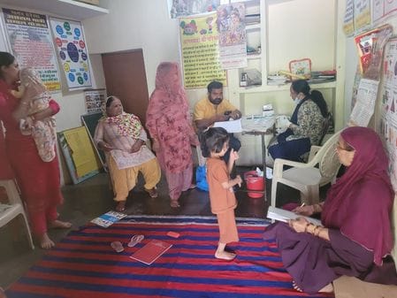 The health department tested the blood of 29 villagers in Bangana