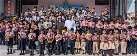 Brilliant students of D Paul School were honored