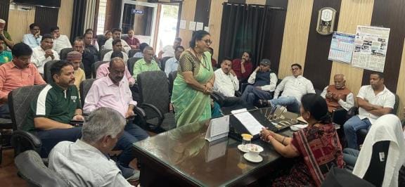 Meeting orgnised in district.