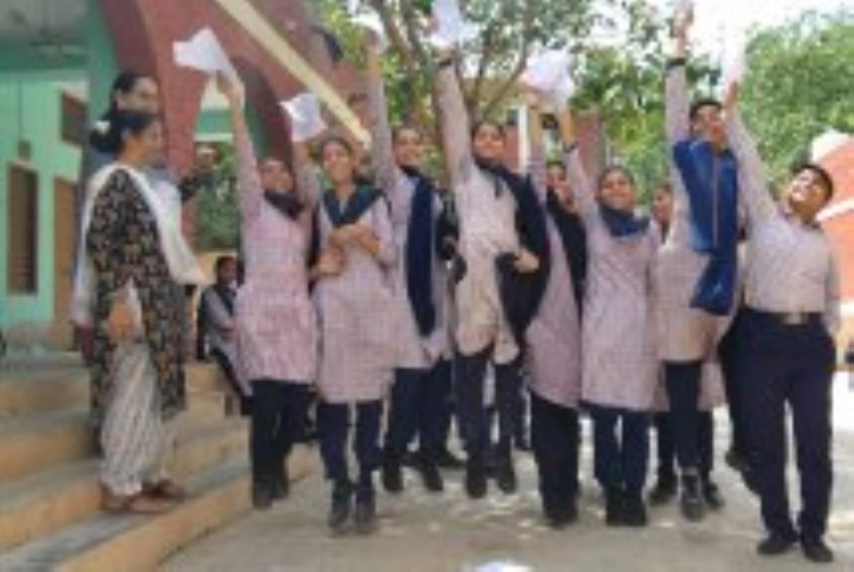 dadri in second position in 10th result