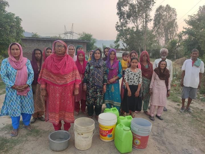 There is water shortage in three localities of Lower Bhaddu Panchayat