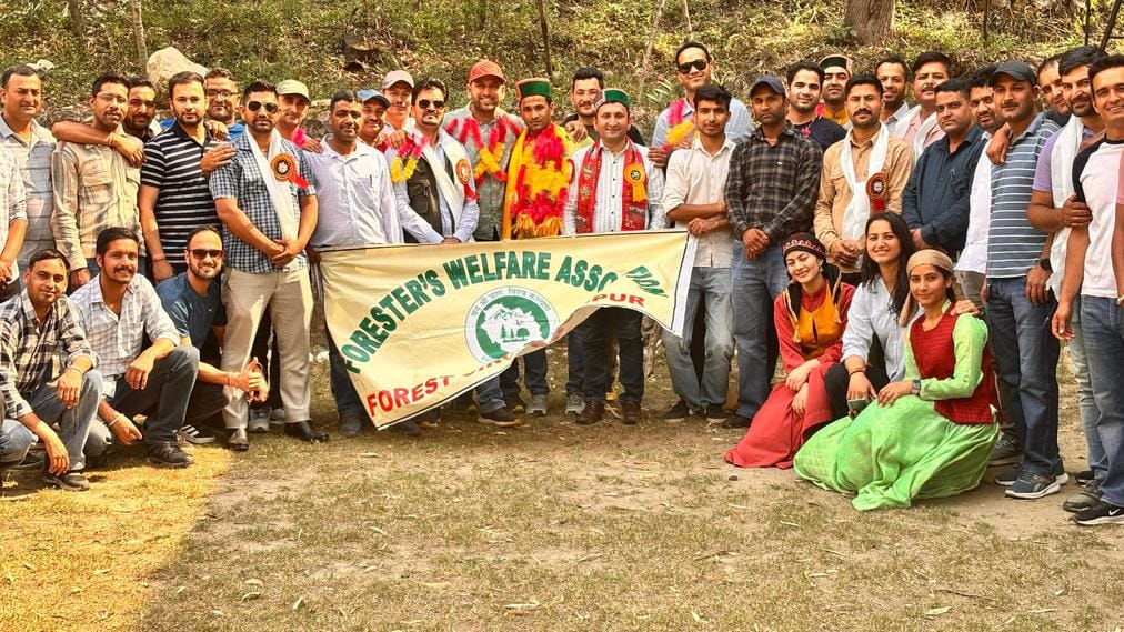 Lalit Bharti became the President of Forest Welfare Association Forest Circle Rampur