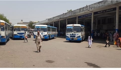Buses will not ply on Narnaul, Hisar and rural routes today