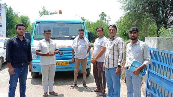 Mobile van checked water quality in more than 40 percent villages