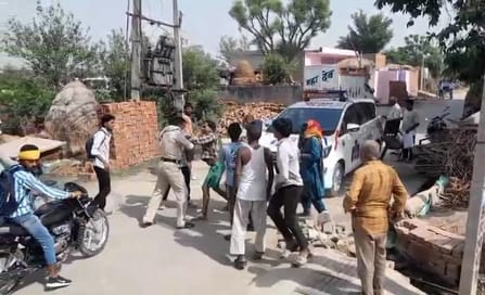 Scuffle broke out between Dial-112 team and villagers
