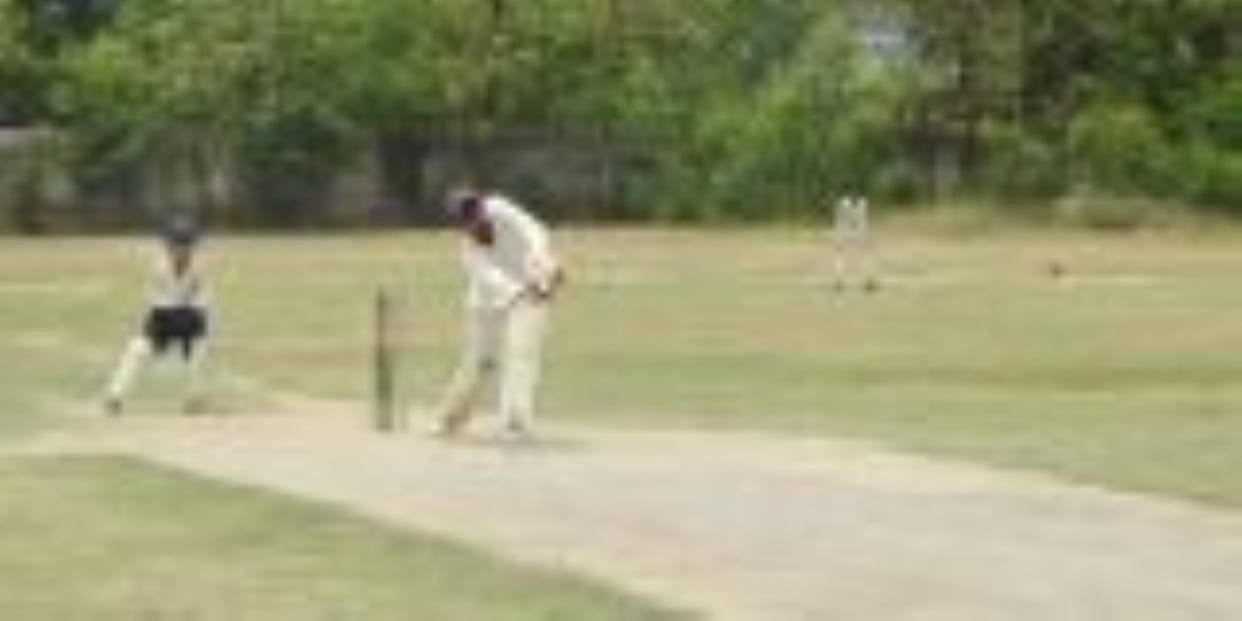 JBC-Blue won the match due to Durgesh's century