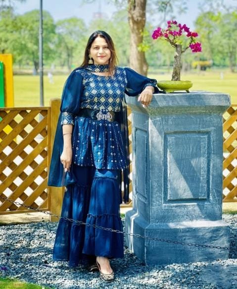 Maryam was interviewed in Pakistan's Kartarpur Corridor