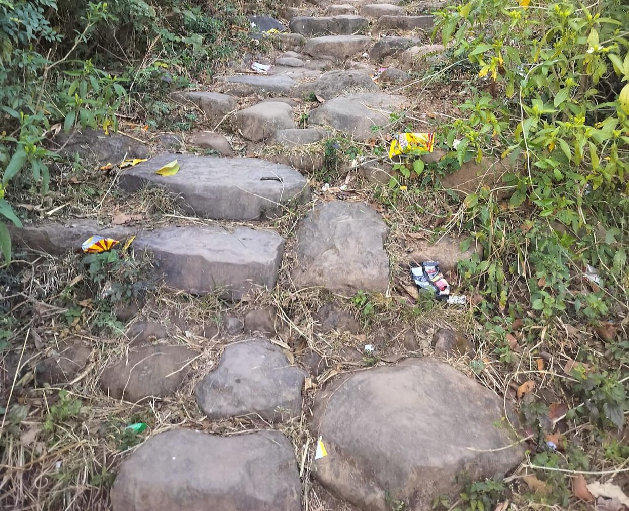 The condition of the kutcha road is pathetic, it is difficult to take patients to the hospital