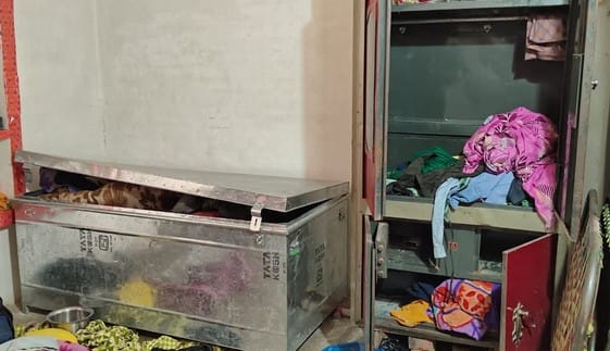 Thieves stole goods worth lakhs from two houses in Mohalla Lodhipur