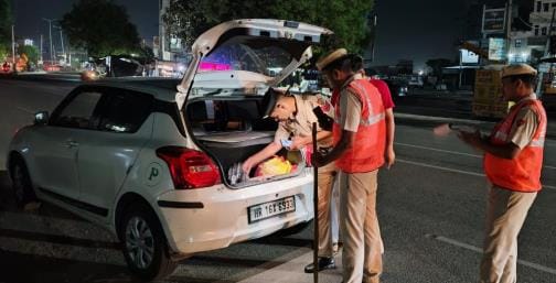 Superintendent of Police inspected Loharu police station