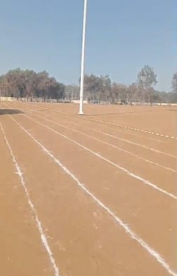 Demand for construction of synthetic track in Rajiv Gandhi Sports Stadium, Salhawas