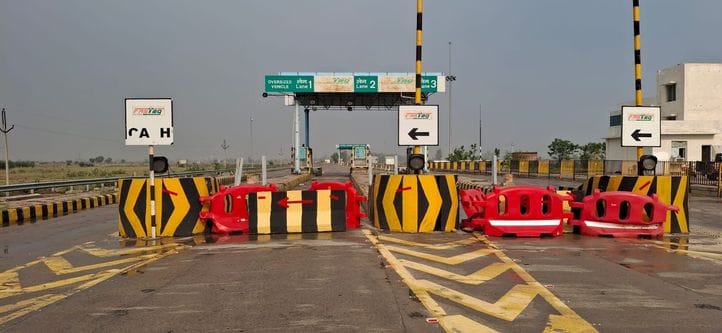 When the number of vehicles decreased, the toll was shifted