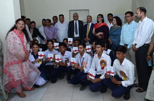 Justice inaugurated the Legal Literacy Club