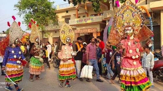 Lord Parshuram's procession was taken out with great pomp