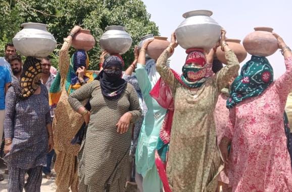 People in Bhiwani's urban area are facing water rationing