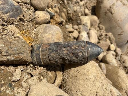 Live bomb found in Chakki river, Army team destroyed it