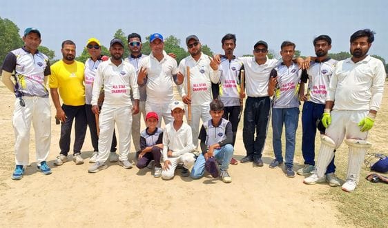 All Star Champions won the match by 73 runs