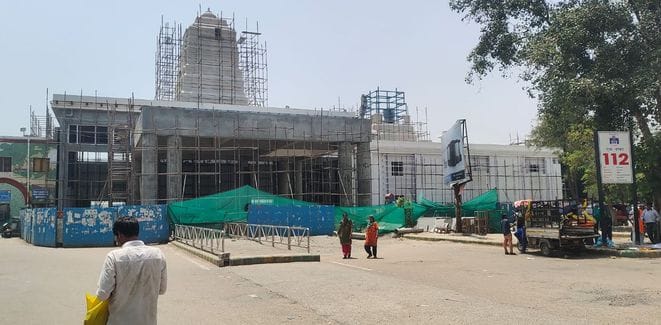 The dome being built in the name of Pandavas at the railway station will connect with spirituality.