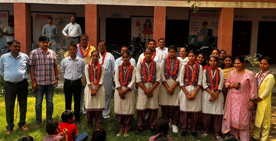 Welcomed the talented children of class 10th
