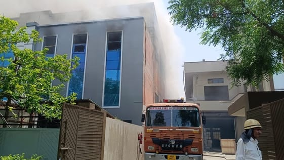 Fire in factory extinguished after 24 hours