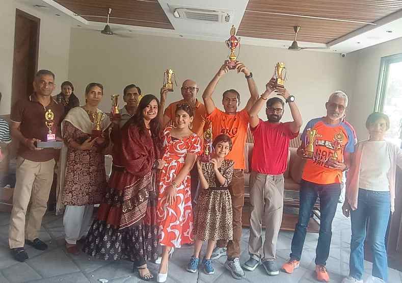 Runners of Bahadurgarh Runners Group were honored