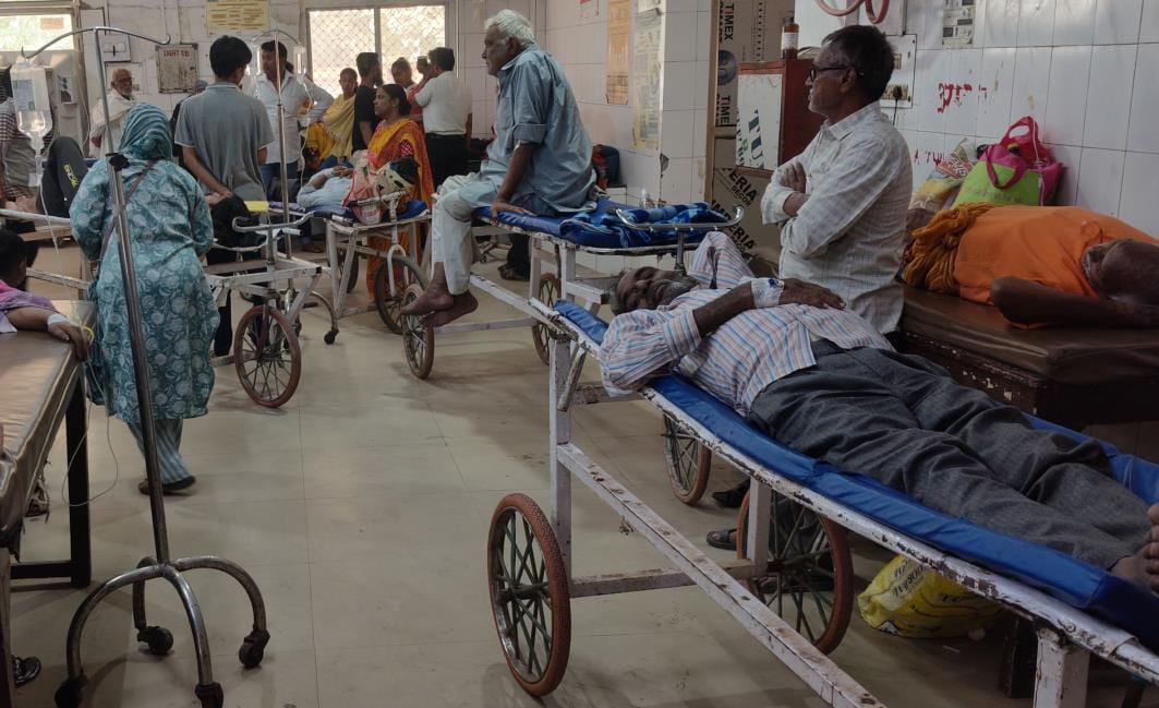 Heat stroke wards built in hospitals